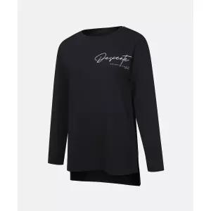 [데상트]여성 힙커버 긴팔 티셔츠 블랙(SO322TTL91) SO322TTL91_BLK0 301614