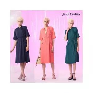 쥬시꾸뛰르 [쥬시꾸띄르] 포켓 장식 집업 원피스 3종택1_N 586207