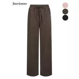 [쥬시꾸뛰르]여성 쥬시꾸뛰르 엑티브웨어 24FW 글리터 트랙팬츠_브라운 586010