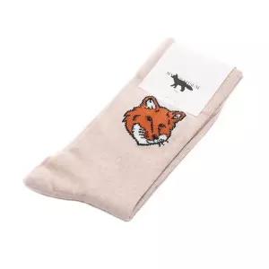 [롯데백화점]메종 키츠네 25FW 남성 폭스헤드 양말 PM06400KT0010 H218 M 25F