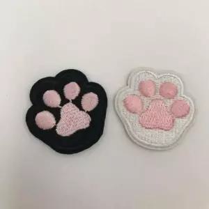 [셀러에이드]와펜 스티커 패치 고양이 발바닥 자수 냥젤리 의류 고