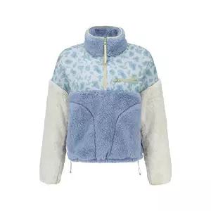 [하이드로겐][텍가 199000원] 하이드로겐 여성 에슬레저 플리스 FM1H21D4FT107-BL