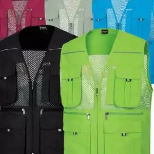 여름용 남성 메쉬 조끼 낚시 등산용망사