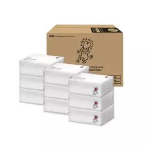 한예지 키스해링 뽑아쓰는 키친타올 100매 9팩 대용량