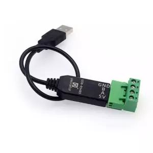 RS485 to USB 변환기 케이블 - 4핀 터미널 - 31.5cm -