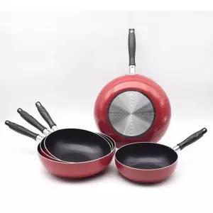 볶음 웍 팬 4중 코팅 후라이 조리팬