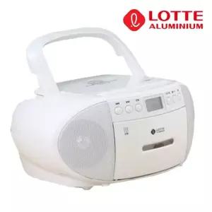 롯데핑키 880 화이트 MP3 카셋트플레이어 CD 라디오