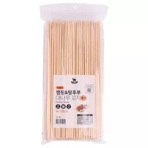 대나무 꼬치 28cm 그릴용 바베큐 스틱