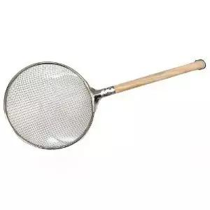 원목 그물망 건지기 업소용 식당 횟집 튀김 뜰채