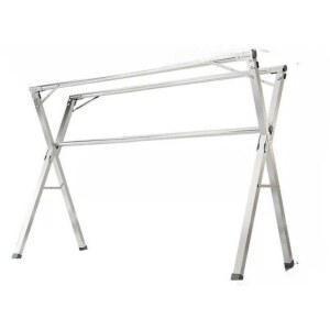 이불 접이식행거 이동형 야외 단단한 옷걸이 3극 발코니 6M