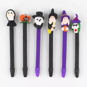 E13] 1200 할로윈 피규어 클레이볼펜 (20개세트)