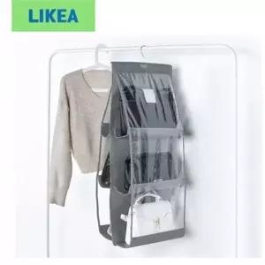 가방전용 6칸 페브릭 걸이형 틈새수납 정리함 수납함_24108527