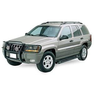 그릴 가드 모듈식 브러시 호환되는 그랜드 호스 블랙 체로키-17EB26MA와 범퍼 1999-2004 블랙