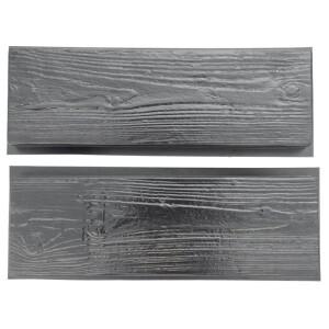 모조 나뭇결 DIY 경로 메이커, 포장 시멘트 벽돌 금형, 스테핑 콘크리트 2 개