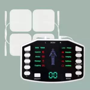 허리 저주파 치료기 전기 자극 안마기 근육통 마사지기 목 어깨 다리 허리 겸용