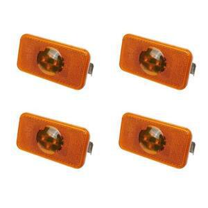 XN-4개 24V 자동차 트럭 LED 사이드 마커 라이트 앰버 인디케이터 램프 4 볼보 FM/FH용