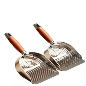 스테인리스 고양이 모래삽 배설물 스쿱 화장실 분변삽