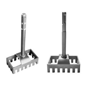 사각 홀 커터 86형 강철 슬롯팅 도구 전기공용 빠른 펀처 콘크리트 벽돌 DIY 프로젝트 시멘트용