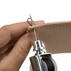 가죽 바늘 손재봉틀 기본 수리바늘 바인딩 신발바늘 송곳 세트