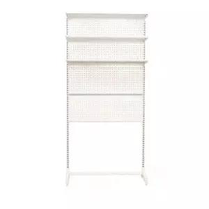 사무실 가림박 가벽 타공판 스탠드 공간분리 공부방 화이트56 x 35x190책장만