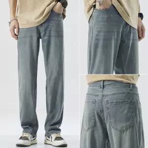 남성 슬림 봄 일자핏 청바지 루즈핏 레져 배기 냉감 일자 슬랙스 스포M5