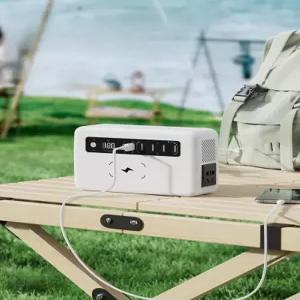 비상용 파워 뱅크 소형 정전 배터리 무선 충전 노트북 밧데리 대비 카라반 대용량 전원