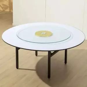 원탁 테이블 대형 상다리 연회장 탁자 접이식 뷔페 원형 거실테이블