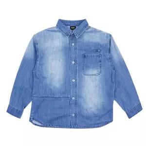 [롯데백화점]블루테일 워커스타일 블루 데님 셔츠AZG1BL01BU