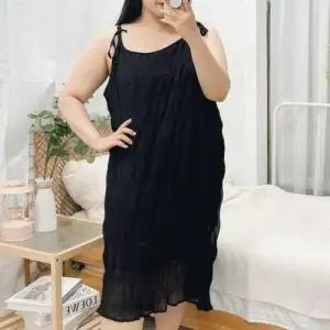 마로니주름 원피스 빅사이즈원피스 롱원피스 오버 WFLMTND