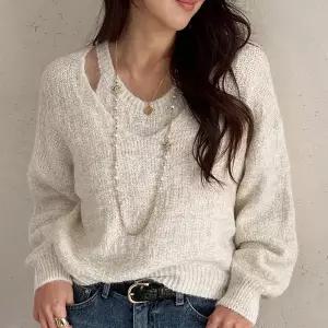 [난닝구] 센무프 홀터넥나시니트세트