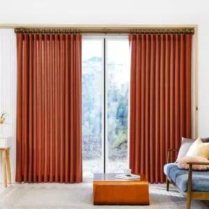 (코스트코제품) 커튼 브릭오렌지 520 x (230/240) cm