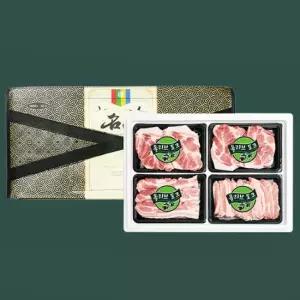 명절선물세트 한돈 돼지고기 올리브포크 삼겹살 목살 항정살 으뜸3호 1.2kg