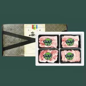 명절선물세트 한돈 돼지고기 올리브포크 삼겹살 항정살  목살으뜸5호 1.6kg