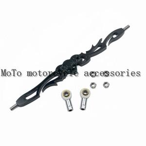 할리 로드 킹 일렉트라 글라이드 투어링 시프터용 바이크 오토바이 스컬 블랙 시프트 링크