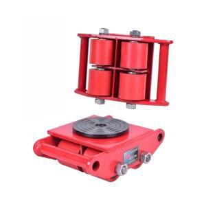 고무휠 도비 시프터 스티어링 15T 대차 중량물 이동카트 이동 중장비 고하중 스틸