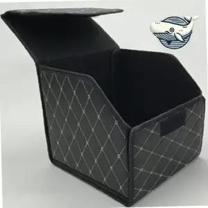 소형 차량 수납 정리함 가죽 세차 용품 위생