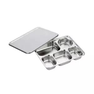 현이몰 5구식판 식판 식기 반합 도시락 찬합 5가지 캠핑 주방