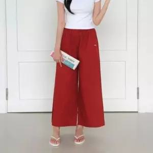 [라일리여성의류] Rly 카놀딘워싱면 라인스커트 9부 치마바지 레이디스