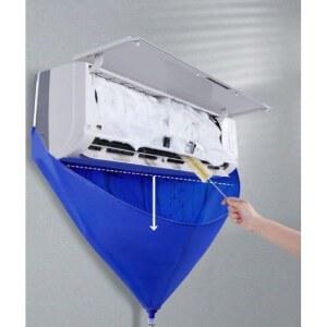 에어컨청소 벽걸이에어컨 셀프물청소 커버 청소 벽걸이형 범용내기 먼지 가림막 청소포