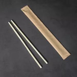 일회용젓가락 나무젓가락 크라프트 무지 둥근 3000개