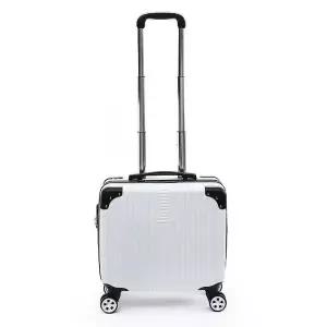 ABS 미니 캐리어 화이트 스크래치방지 보조 트렁크 (WFHK5ZR)