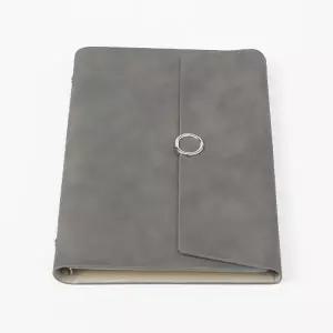 실버링 마그네틱 다이어리형 노트 A5 6공 유선