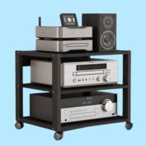 샤크팡 받침대 거치대 다이 오디오랙 테이블 우퍼 앰프 스피커 선반 거실