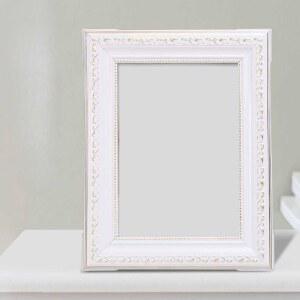 빈티지액자프레임 결혼액자 대형액자프레임 사진틀 주문 액자 화이트 24인치50x60cm