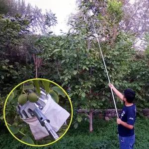 과일 따개 채집망 열매 농기구 채집망 과일주머니 수확기 과일따기 열매수확 농사용