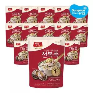 [동원에프앤비][동원] 양반 전복죽 420g X 15봉 /즉석죽/파우치