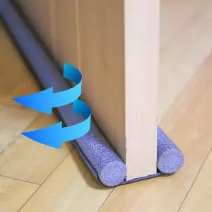 방문틈막이 [외풍차단 문틈막이 발끼임 방지 문틈 커버 문 틈 틈새 방풍 바람 막이 소