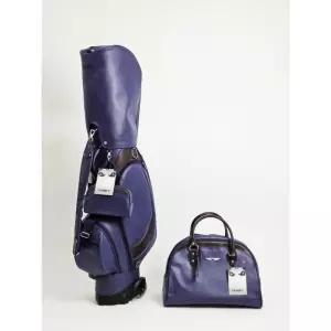 허스키 X 제네시스 프리미엄 여성용 바퀴형 캐디백 보스턴백 세트 G