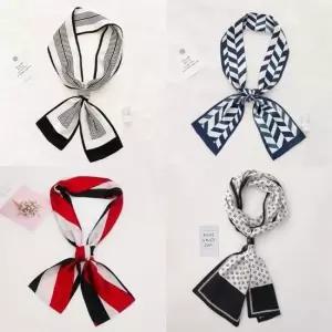 [라일리] Rly 여성 스카프 넥타이 포인트 데일리 패션 머플러  44671418)