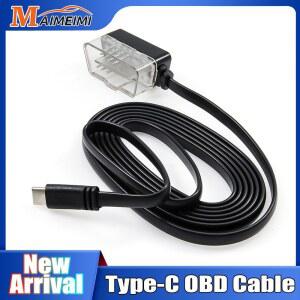 자동차 차량용 HUD 와이어 연결 용 케이블 C P24 OBD OBD2 타입 업 디스플레이